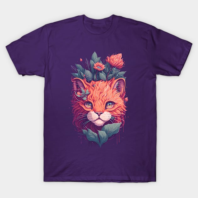 cat Lover illustration T-Shirt by Zaawely